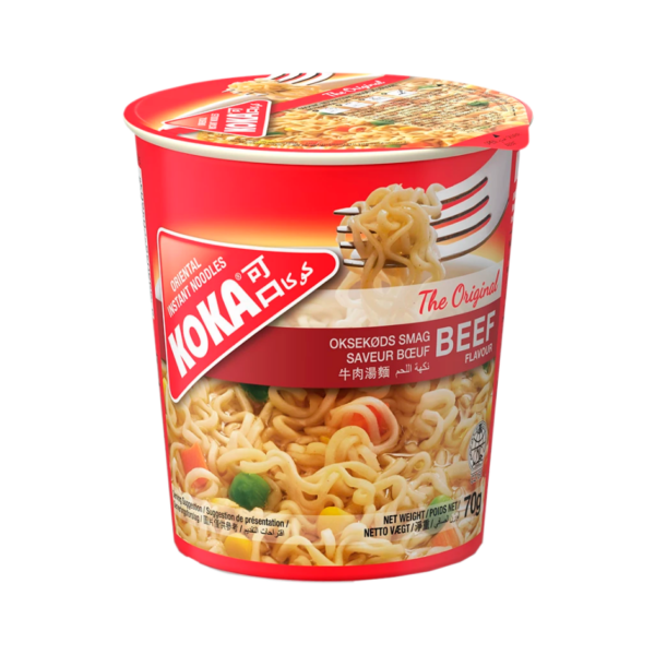 Sopa KOKA Sabor Beef – Copo 24x70GR