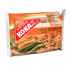 Sopa KOKA Sabor Caril - Caixa 30x85GR