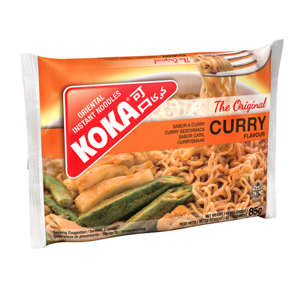 Sopa KOKA Sabor Caril - Caixa 30x85GR