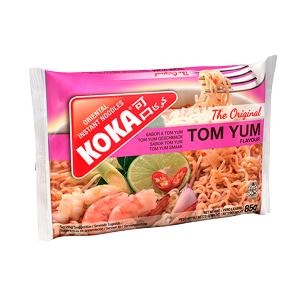 Sopa KOKA Sabor Tom Yum - Caixa 30x85GR